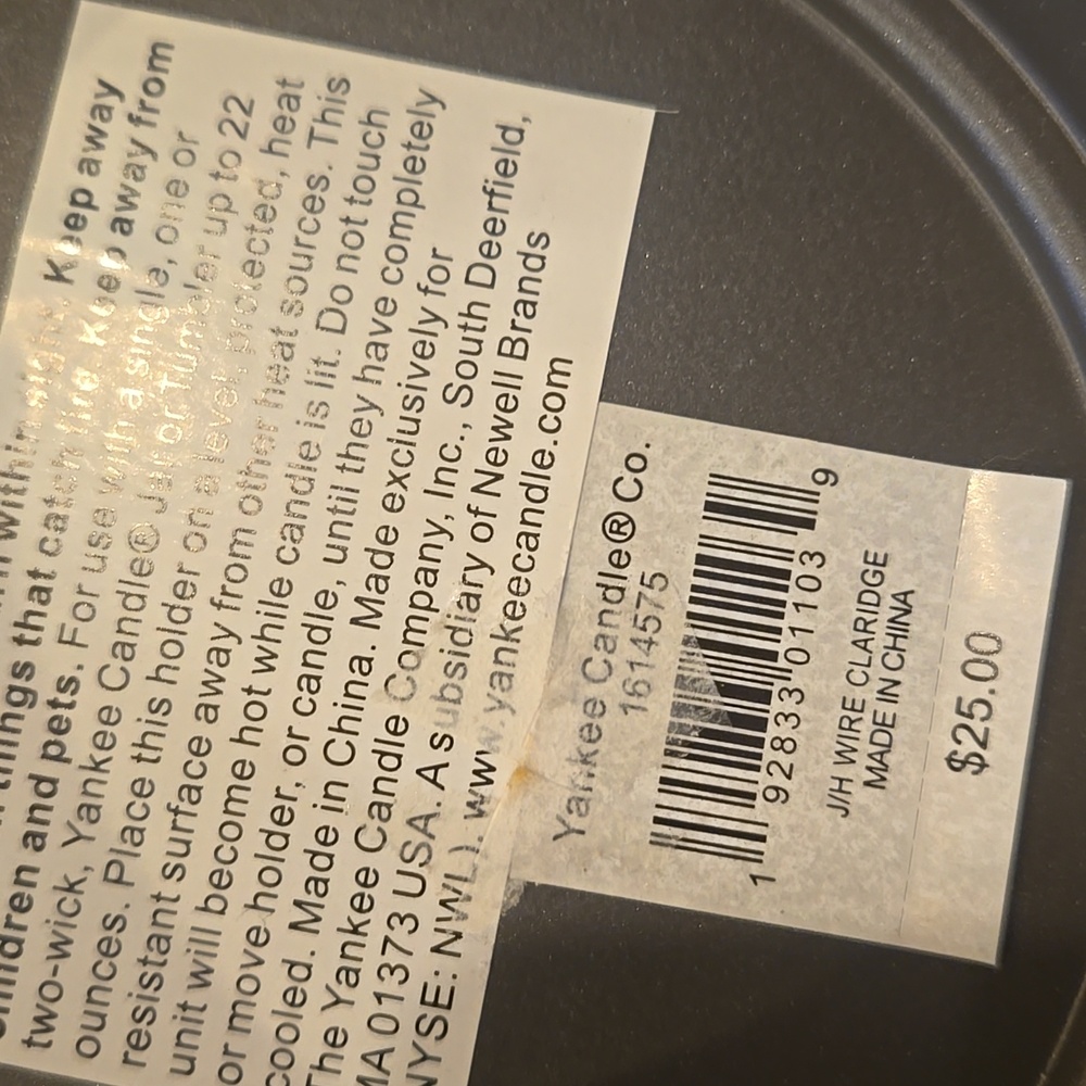 Yankee Candle Company Wire Claridge Candle Holder - Picture 2 of 5